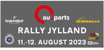 Rally Jylland - Fårvang og Juelsminde 11-12. august 2023 (Rallyshow og Juelsminde Sprint)