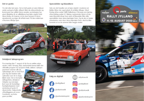 Rally Jylland folder 11-12. august 2023